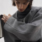 100% wool cape-style multi-way jacket | 4 color