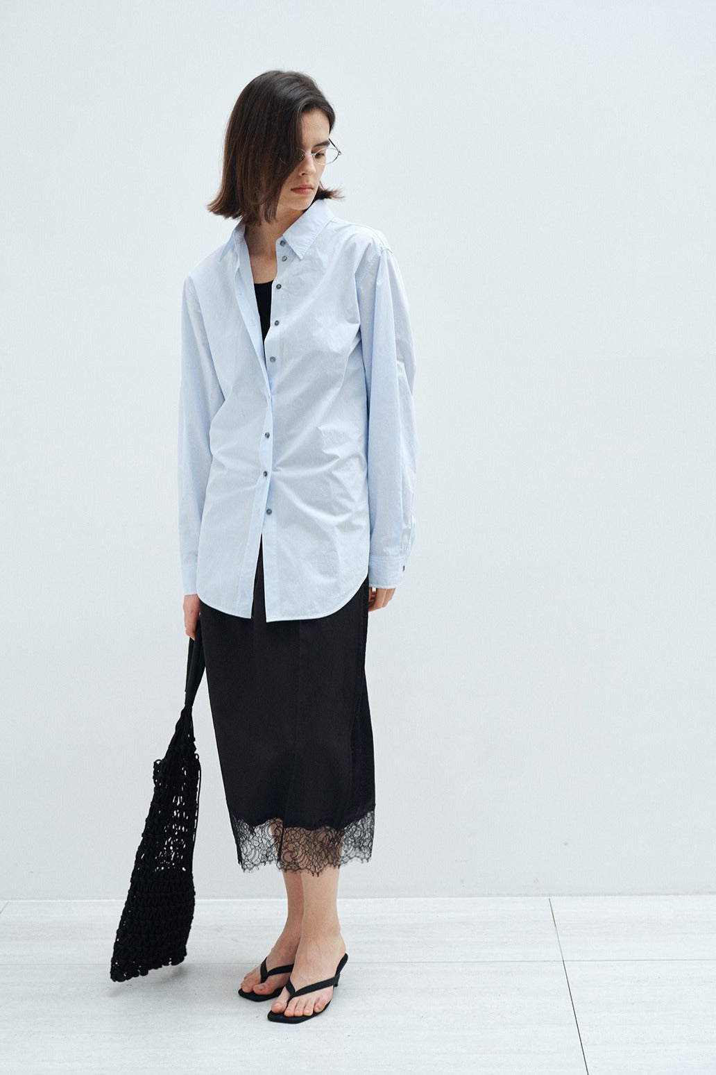 Camisa de talle alto 100% algodón | 2 colores