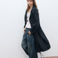 Cotton-nylon lightweight trench coat | 2 color