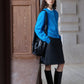 100% wool classic round neck cardigan | 5 color