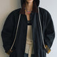 Color-block loose-fit barn style trench coat | 2 color