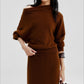 Soft and cozy off-shoulder sweater | 2 color