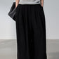 Lightweight textured wide leg casual pants | 3 color