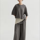 Cotton blend relaxed-fit comfortable pants | 5 color