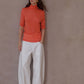 Wool blend stacked neck soft knitwear | 7 color