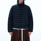 Stand collar quilted down jacket | 5 color
