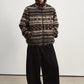 Cozy and casual jacquard fleece jacket | 2 color