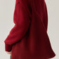 100% wool simple elegant knit bag | 2 color