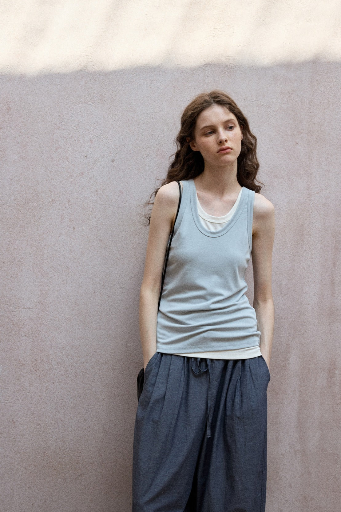 Comfortable stretchy classic tank top | 4 color