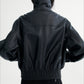PU silhouetted retro style jacket | 2 color