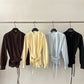 100% cotton wrap waist shirt | 4 color