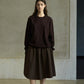 Wool blend classic round neck sweater | 6 color
