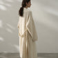 Wool blend Yak soft versatile long cardigan | 3 color