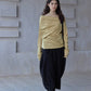 Wool blend loose fit silhouette skirt | 2 color