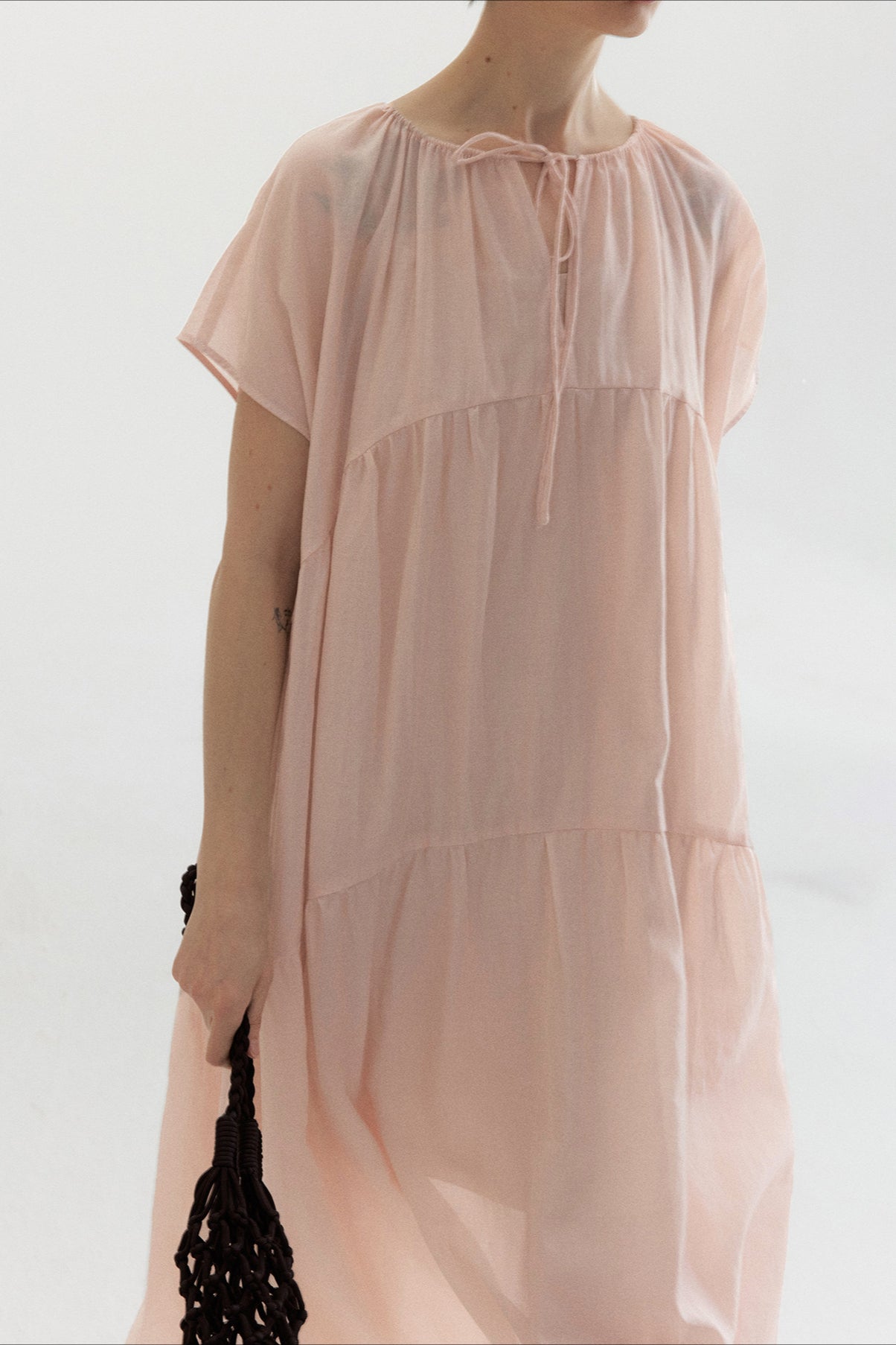 Flowing lightweight fairy two-piece maxi dress | 3 color