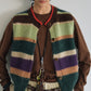 Wool blend soft touch colorful knit vest | 3 color