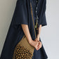 Trendy handwoven beads crossbody small bag | 2 color