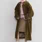 100% cotton corduroy trench coat | 2 color