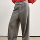 Relaxed-fit banana shaped sweat pants | 3 color