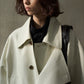 Veste trench-coat 100% coton épais | 2 couleurs