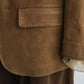 Suede texture fringe blazer | 2 color