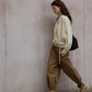 100% cotton wrap waist shirt | 4 color