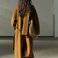 100% wool long scarf coat | 2 color