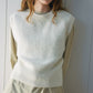 Alpaca blend minimalist cropped vest | 4 color