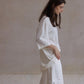 Relaxed-fit back split loose T-shirt | 5 color