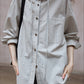 100% cotton bubble-textured fabric hooded shirt | 3 color