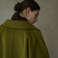 Wool riched structured silhouette mid-length coat | 3 color