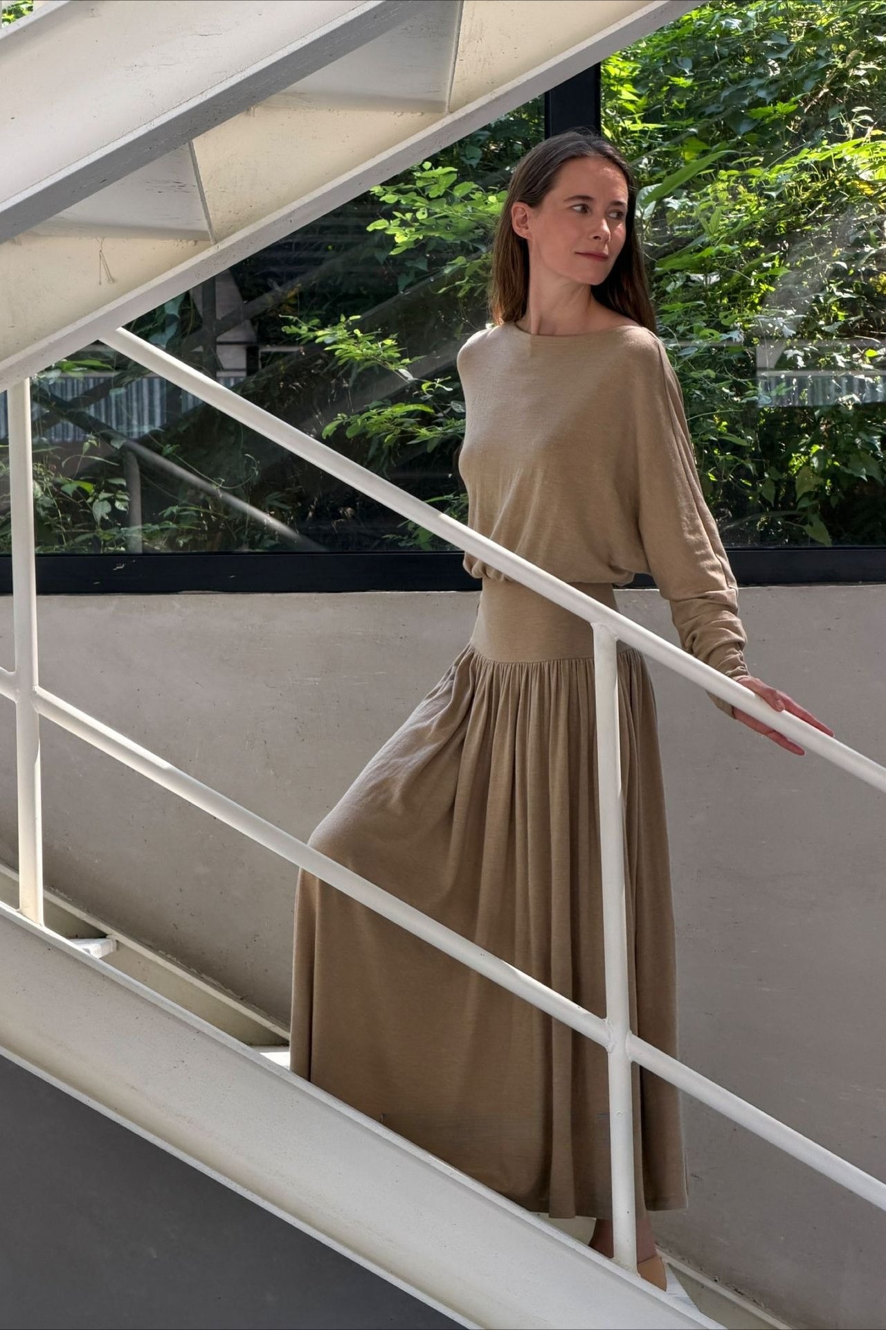 Soft skin-friendly flattering dress | 2 color