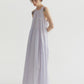 Lyocell blend voluminous airy maxi sleeveless dress | 4 color