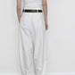 Cotton blend banana-leg suit pants | 2 color