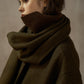 Wool blend double-faced mid-length coat | 3 color
