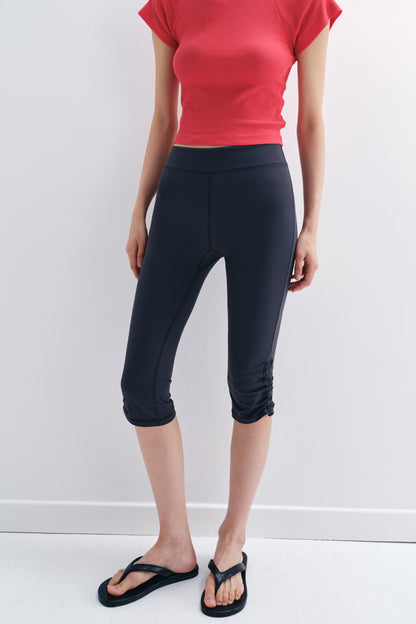 High elastic knee-length yoga pants | 3 color
