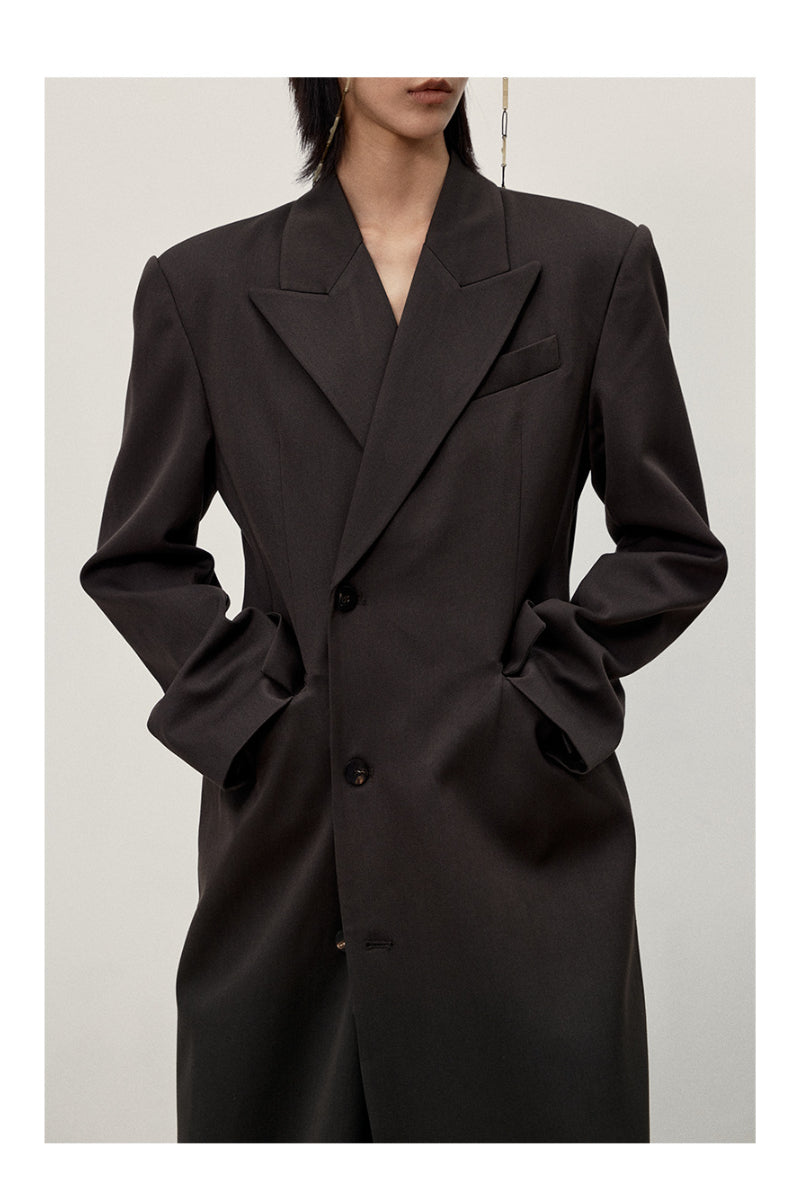 Hourglass oversized fashionable suit jacket | 2 colors